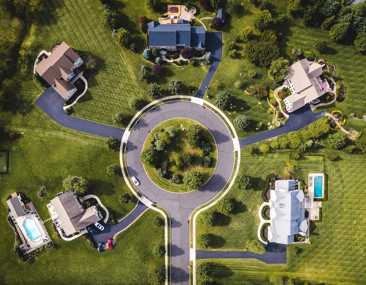 Aerial of Telford Real Estate